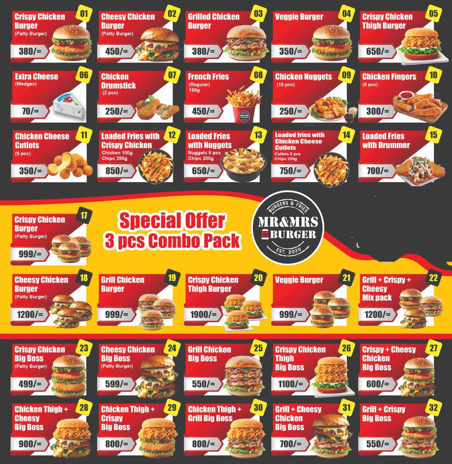 Special Offer: 3 pcs Combo Pack