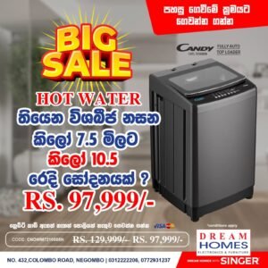 BIG SALE on Hot Water Top Loader