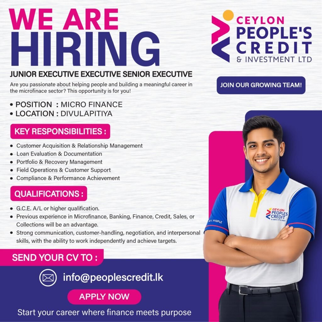 Micro Finance Executive