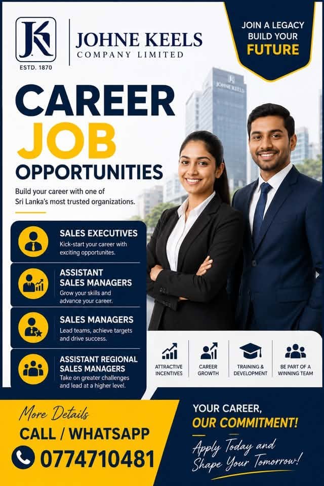 Sales Executives, Assistant Sales Managers, Sales Managers, Assistant Regional Sales Managers