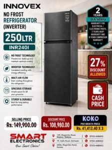 Innovex No Frost Refrigerator