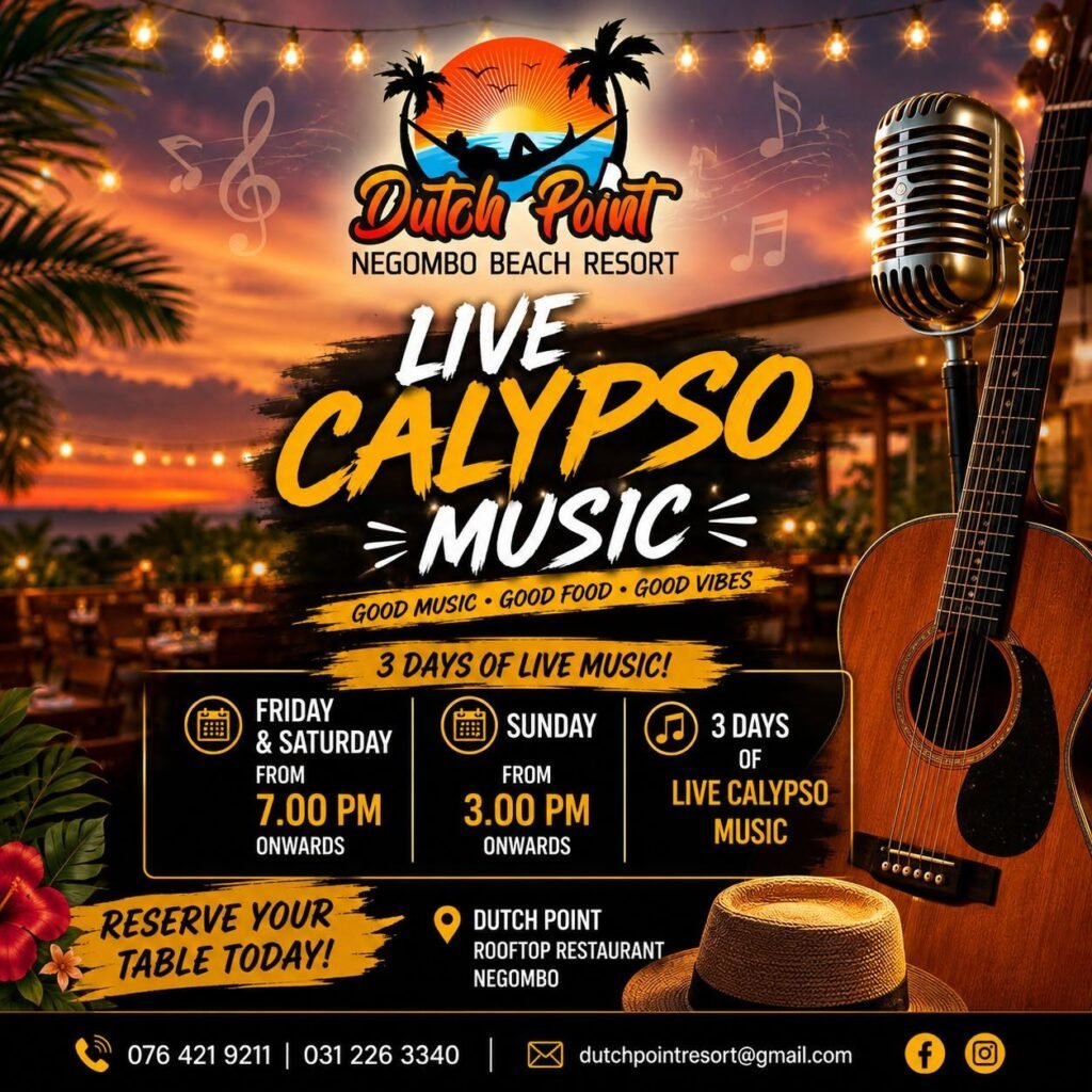 3 Days of Live Calypso Music