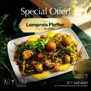 Special Offer – Lamprais Platter for 4