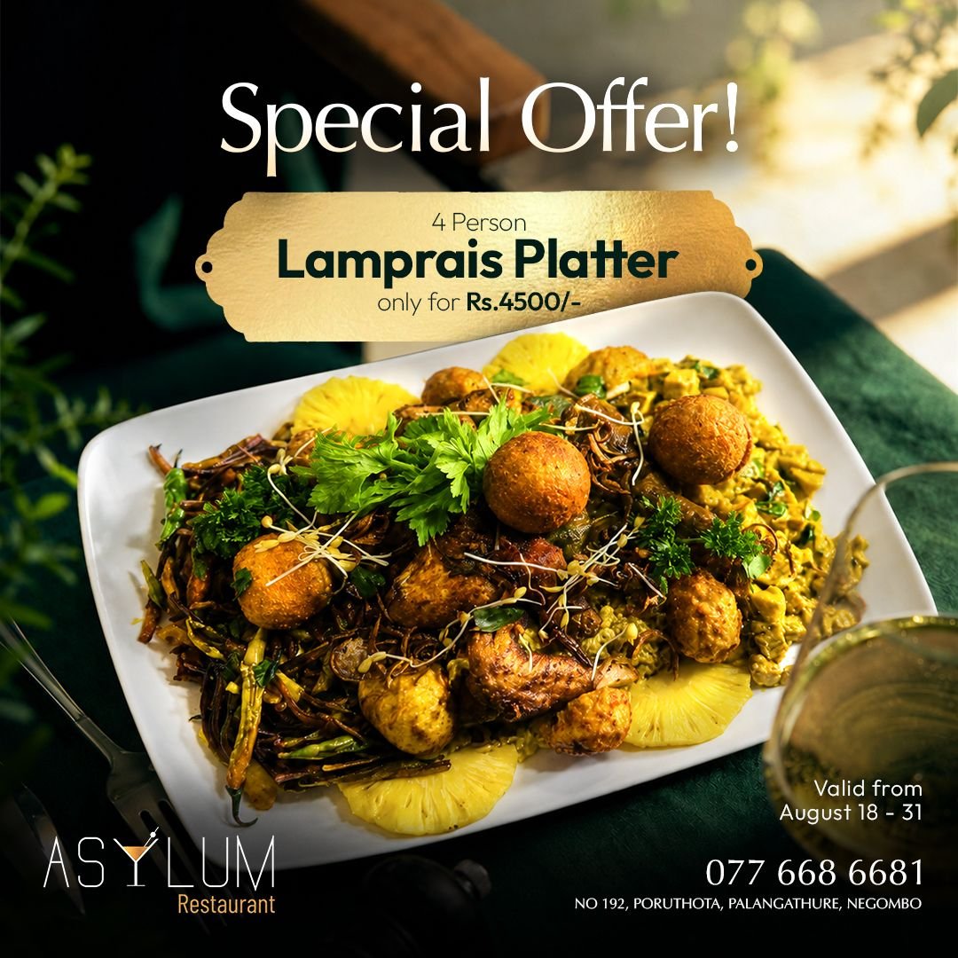 Special Offer – Lamprais Platter for 4