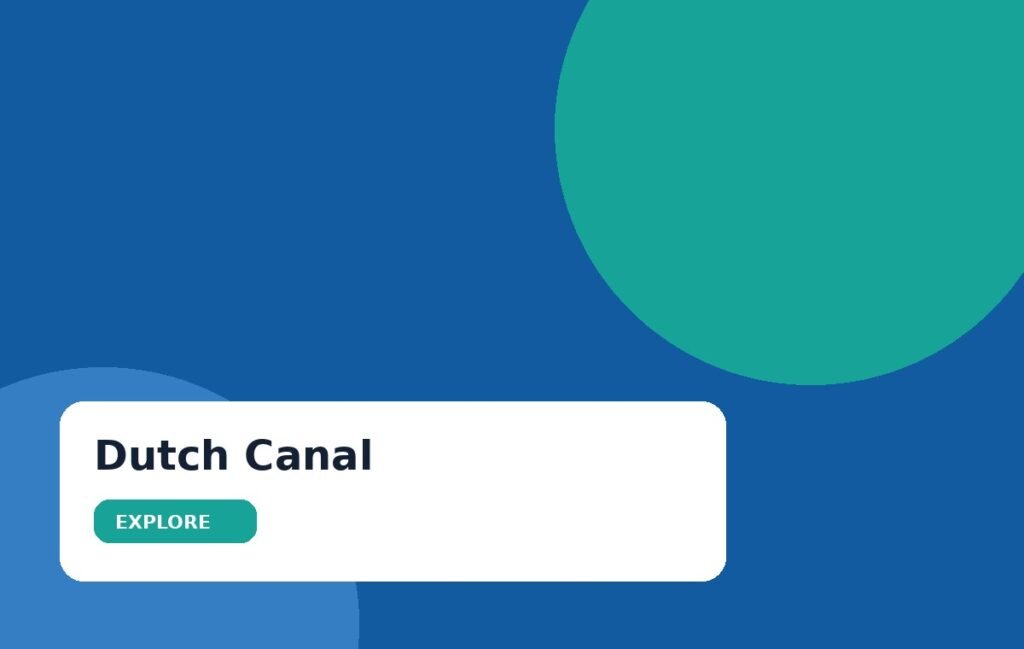Dutch Canal Area