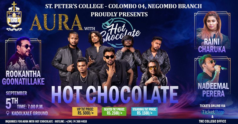 AURA with Hot Chocolate Concert