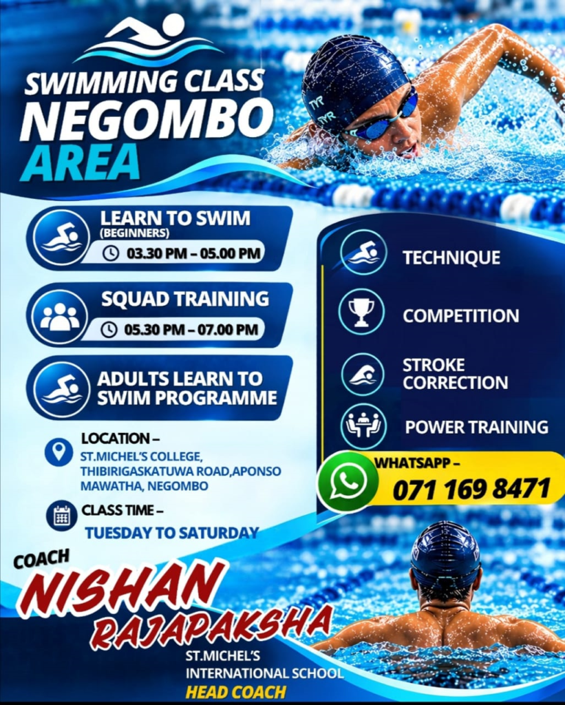 Nishan Rajapaksha Swimming Class