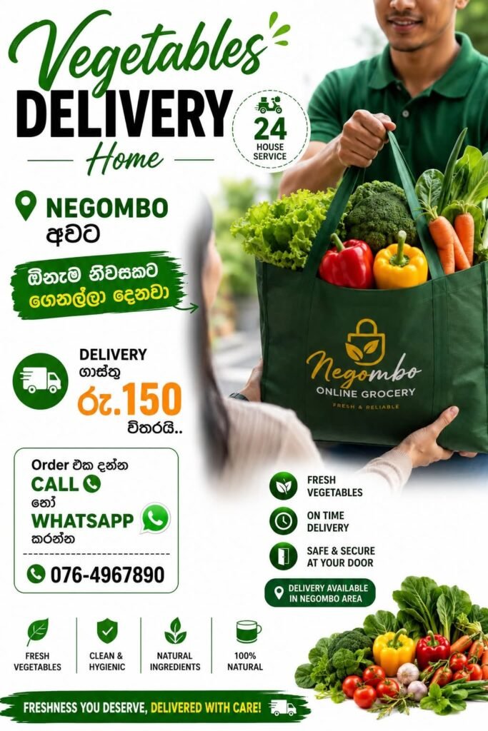 Negombo Online Grocery Delivery