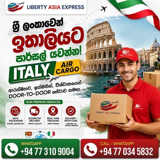 Liberty Asia Express – Italy Air Cargo Service