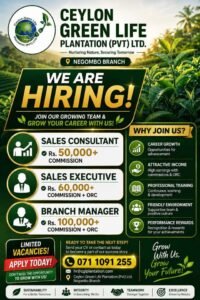 Ceylon Green Life Plantation (PVT) Ltd.