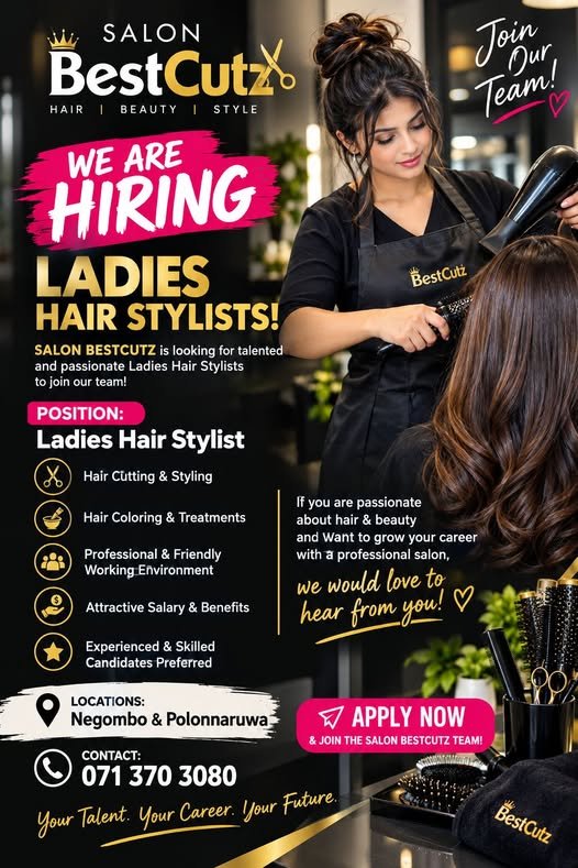 Ladies Beautician / Hairstylist