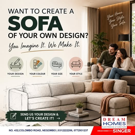 Dream Homes Custom Sofa Design