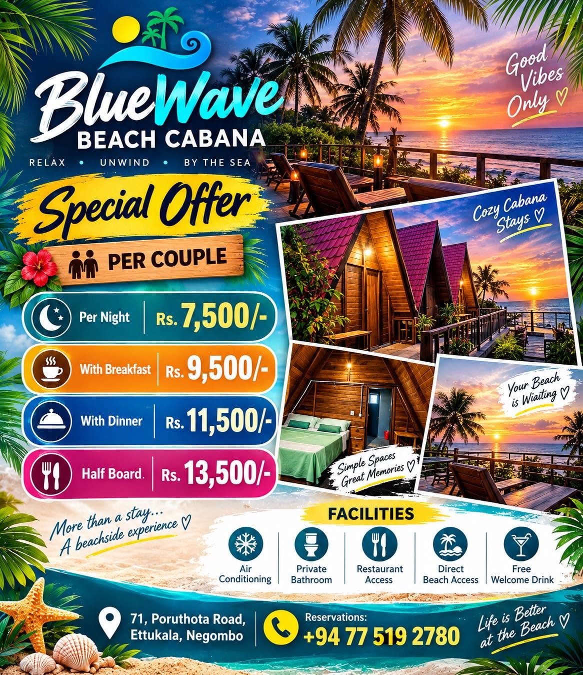 Day Outing Package at Golden Star Beach Hotel