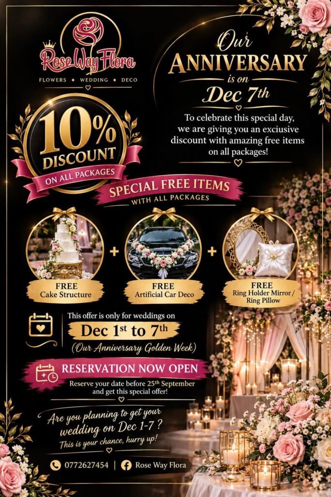 Anniversary Special Offer