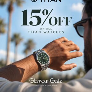 15% OFF on All Titan Watches
