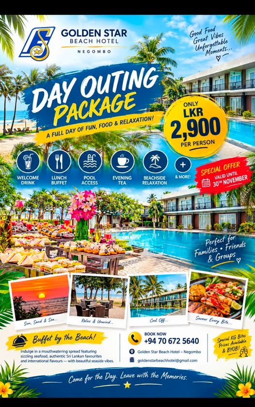 Perfect Day Out at Golden Star Beach Hotel