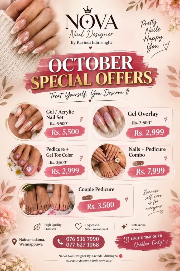 NOVA October Special Offers