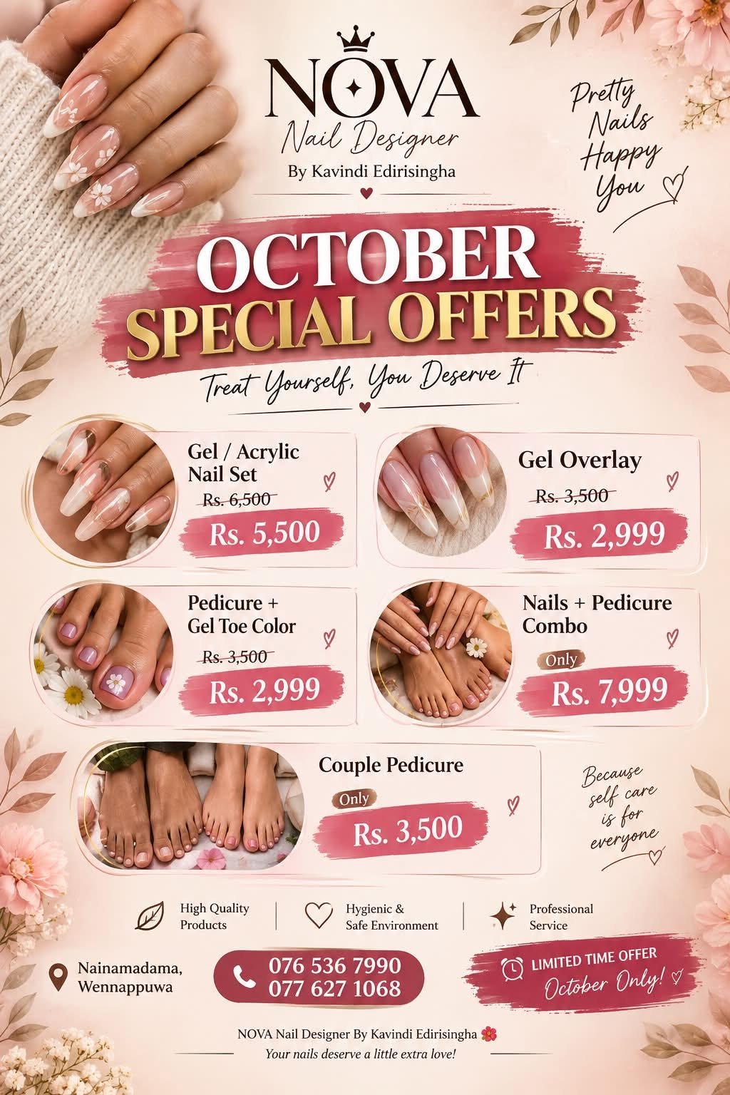 NOVA October Special Offers