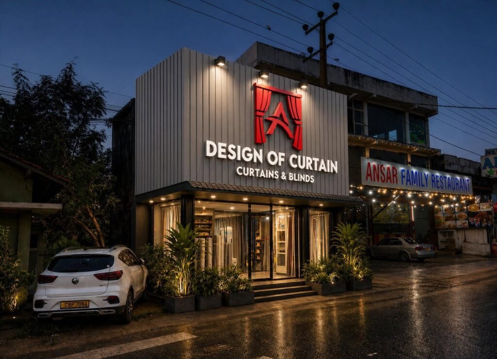 Design of Curtain Services