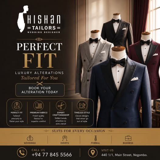 Hishan Tailors – Perfect Fit Luxury Alterations