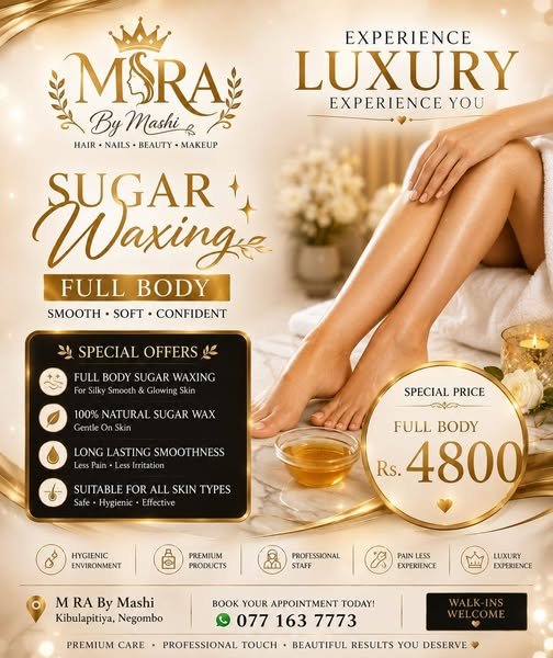 Sugar Waxing Special Offer