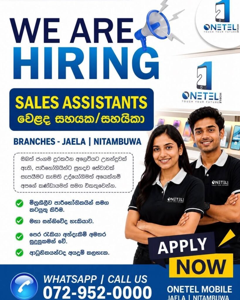 Sales Assistant