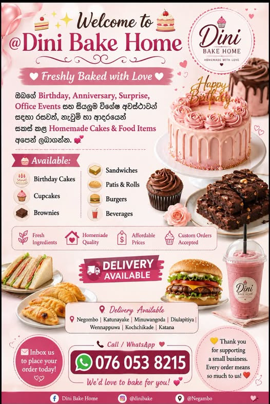 Dini Bake Home – Freshly Baked Goods