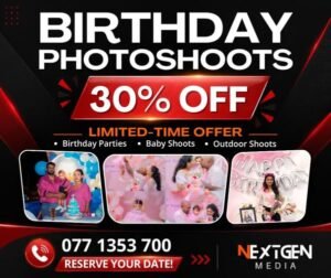 Birthday Photoshoot — 30% OFF!