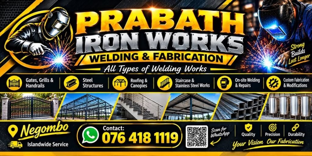 Prabath Iron Works Welding & Fabrication