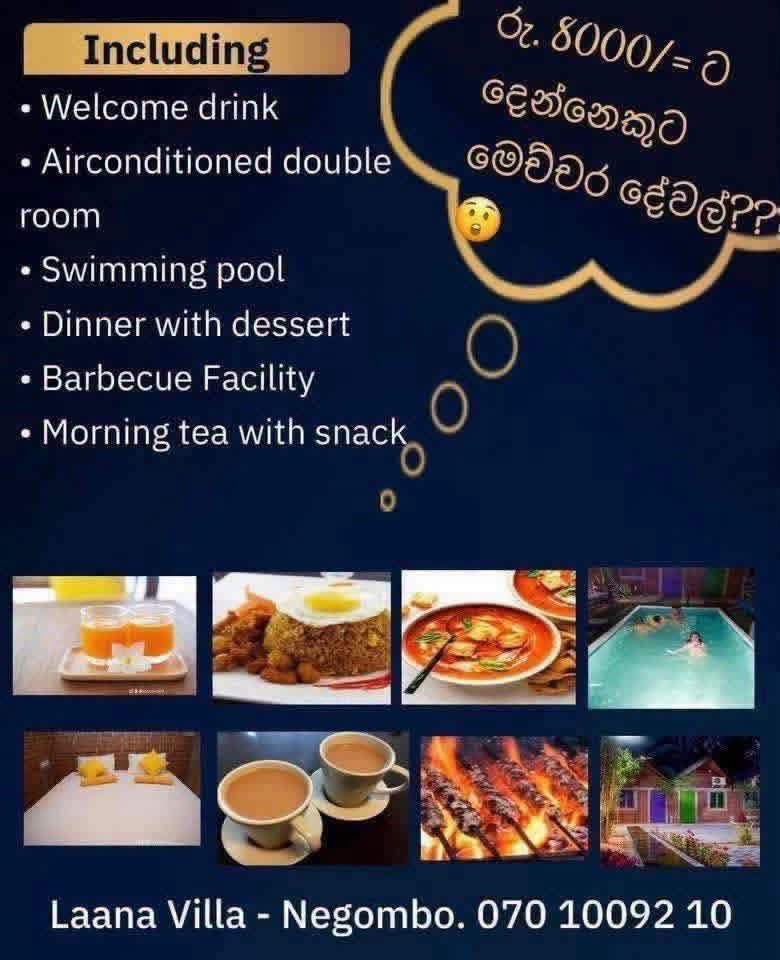 Special Day Out Packages at Laana Villa