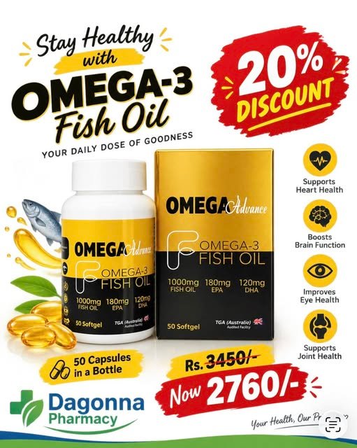 Omega-3 Fish Oil Softgels