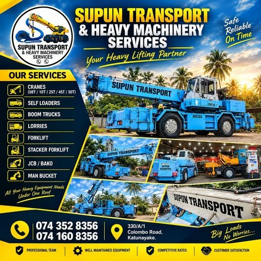 Supun Transport & Heavy Machinery Services