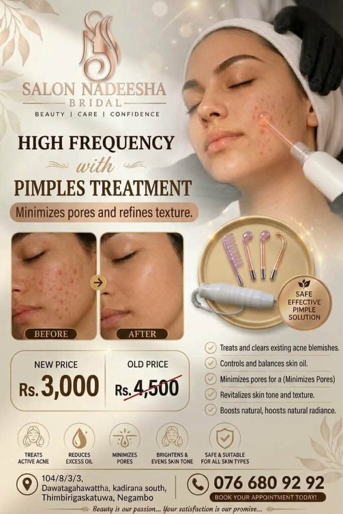 High Frequency with Pimples Treatment