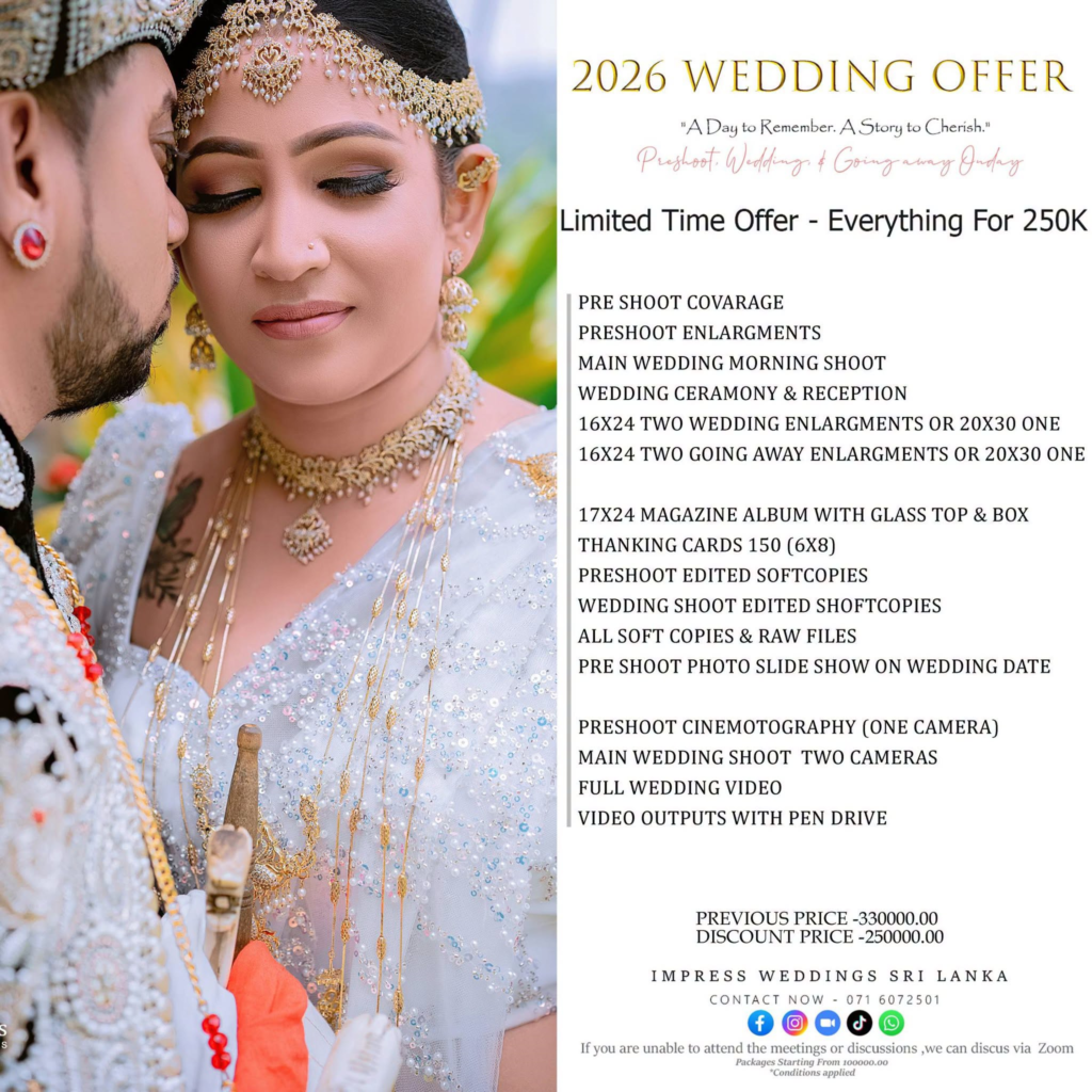 Wedding Coordination and Photography Offers