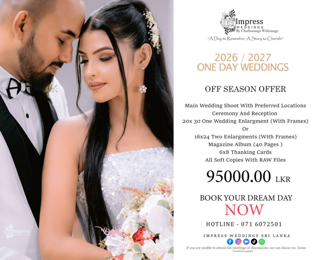 Wedding Coordination and Photography Offers