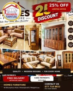 25% OFF on Home Furniture