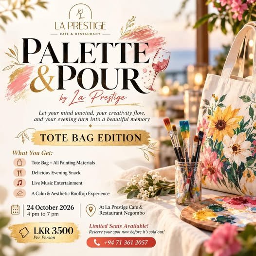 PALETTE & POUR – Tote Bag Edition