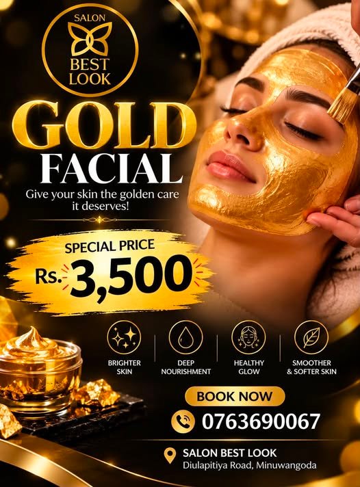 Gold Facial at Salon Best Look