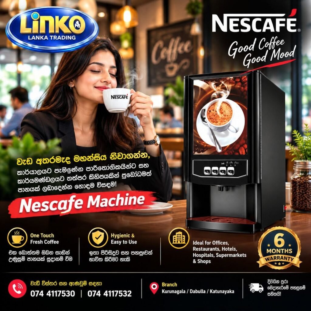 Linko Lanka Nescafe Machines