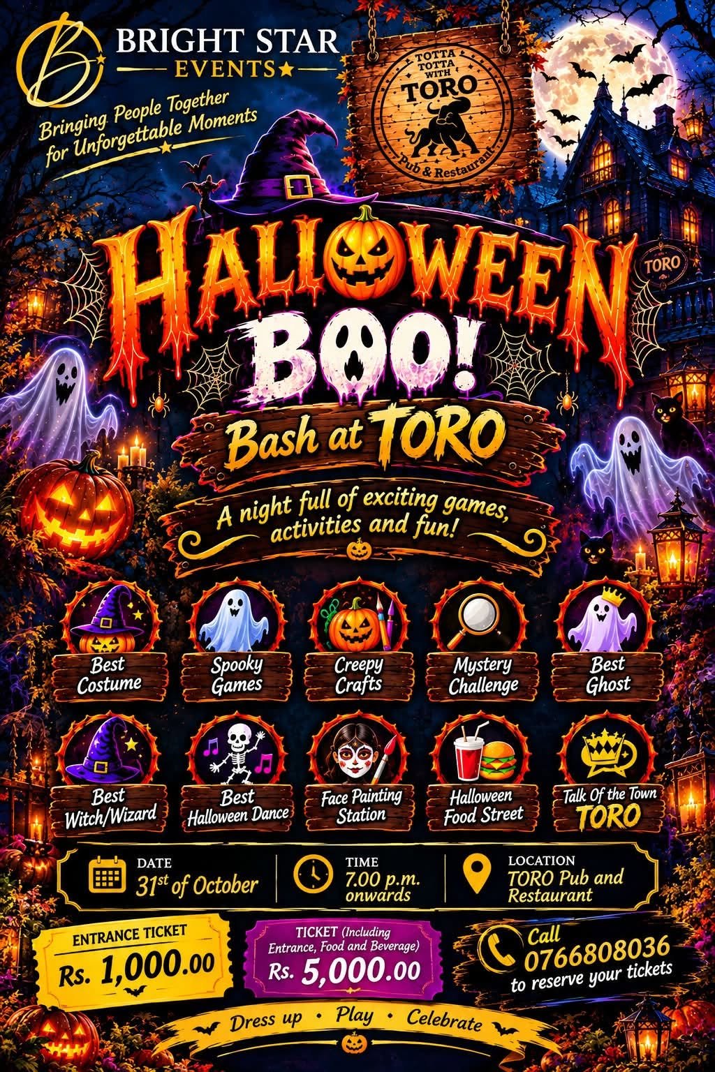 HALLOWEEN BOO! — Bash at TORO