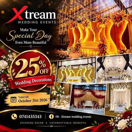 Exclusive 25% OFF Wedding Decoration Package