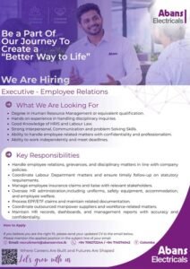 Abans Electricals PLC