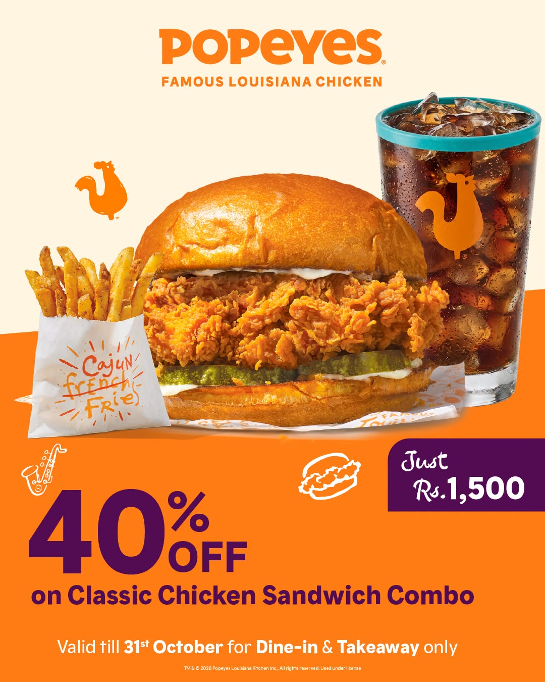 Crunchy Digital Deals at Popeyes!