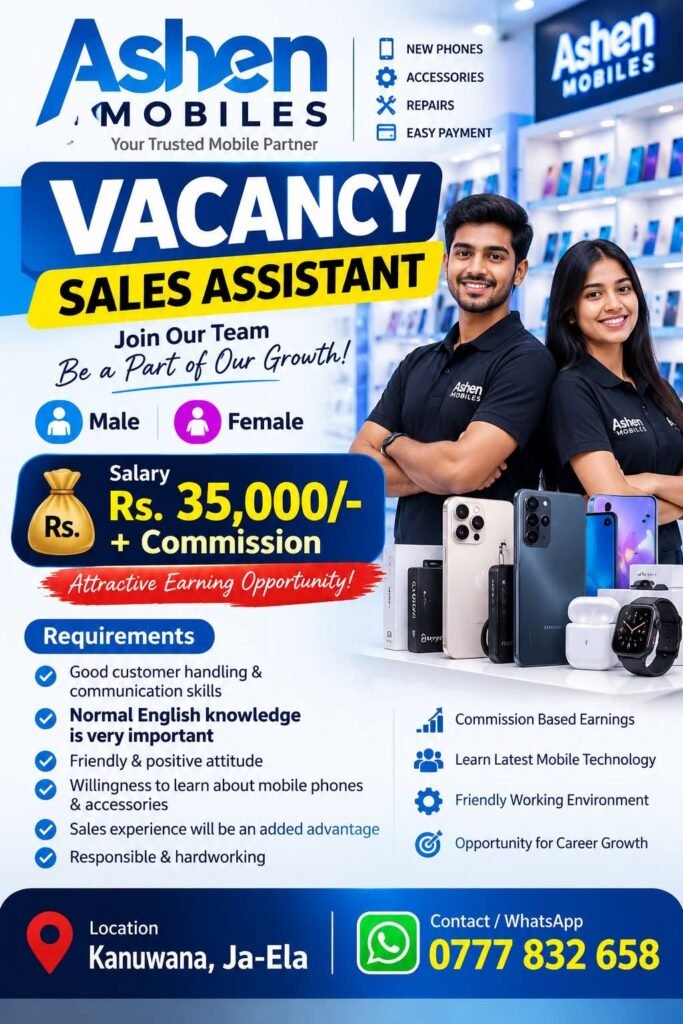 Sales Assistant