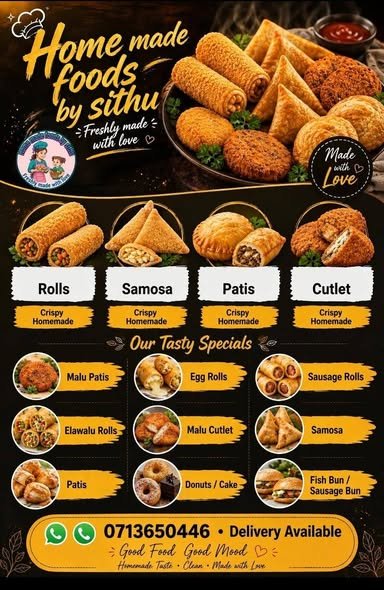 Homemade Foods by Sethu