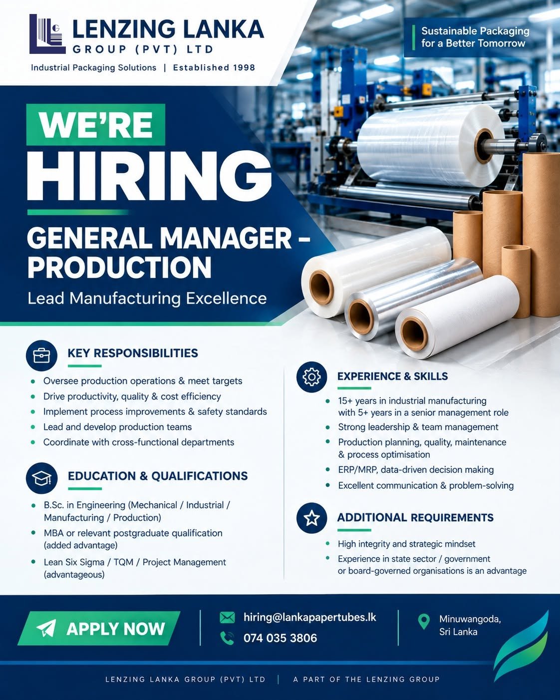 Lenzing Lanka Group (Pvt) Ltd