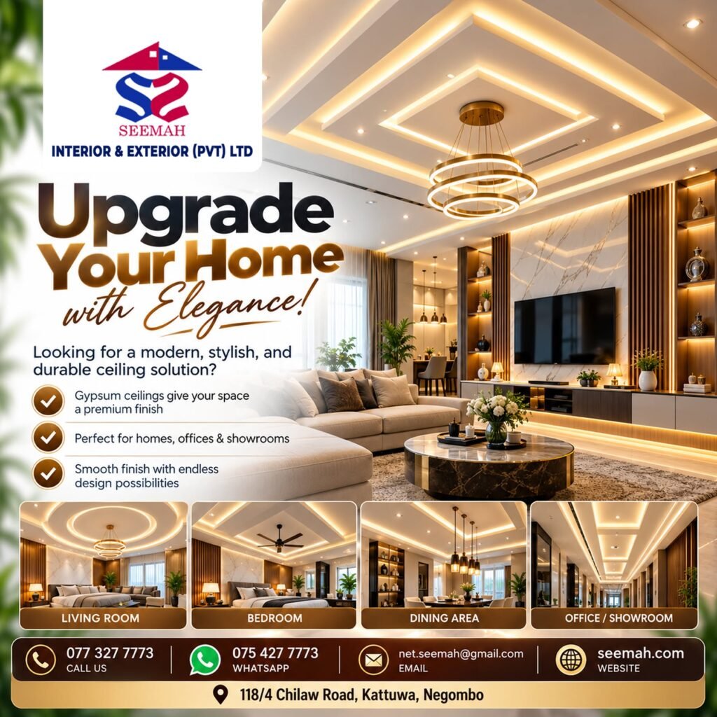 Seemah Interior & Exterior (PVT) LTD – Modern Interior Design
