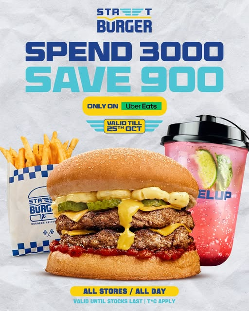 Street Burger Promotion