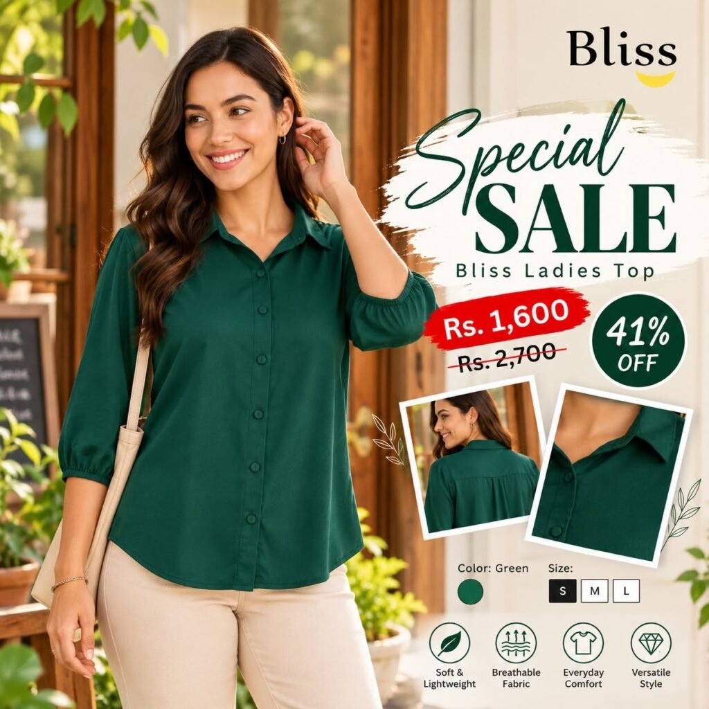 Bliss Special Sale – 40% OFF on Fashion!