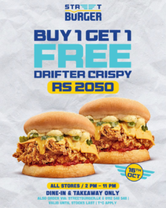 Buy 1 Get 1 Free Drifter Crispy